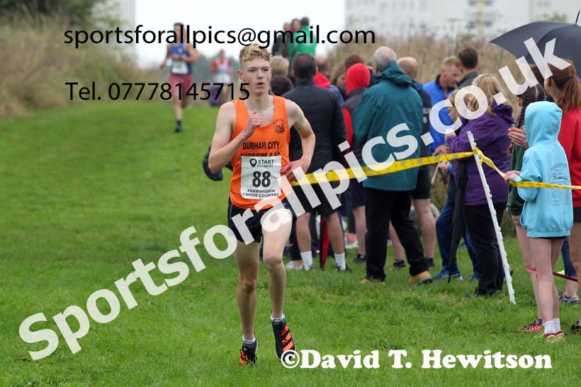 Mens and Womens under-17s, 2021 Farringdon Open Cross Country, Sunderland . Photo: David T. Hewitson/Sports for All Pics